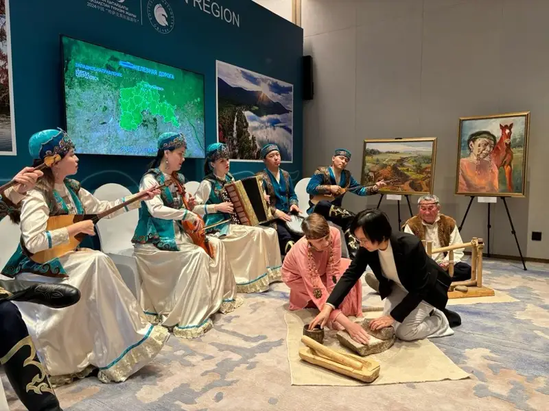 The tourism potential of 17 regions of Kazakhstan was presented in Beijing