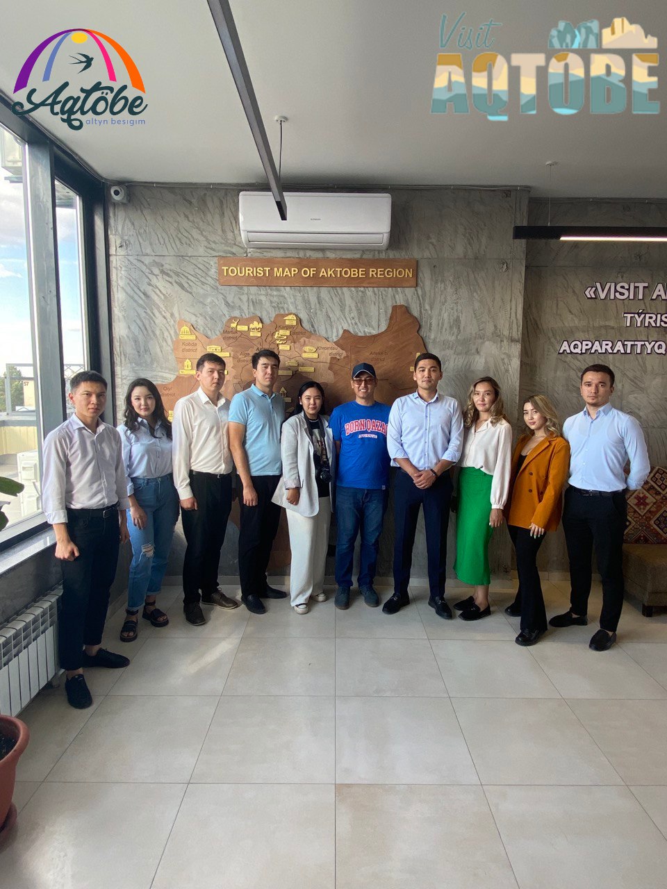 «Visit Aktobe» «Visit Turkistan» туристік ақпараттық орталығымен бірлескен жұмыс және өзара ынтымақтастық туралы меморандумға қол қойды.