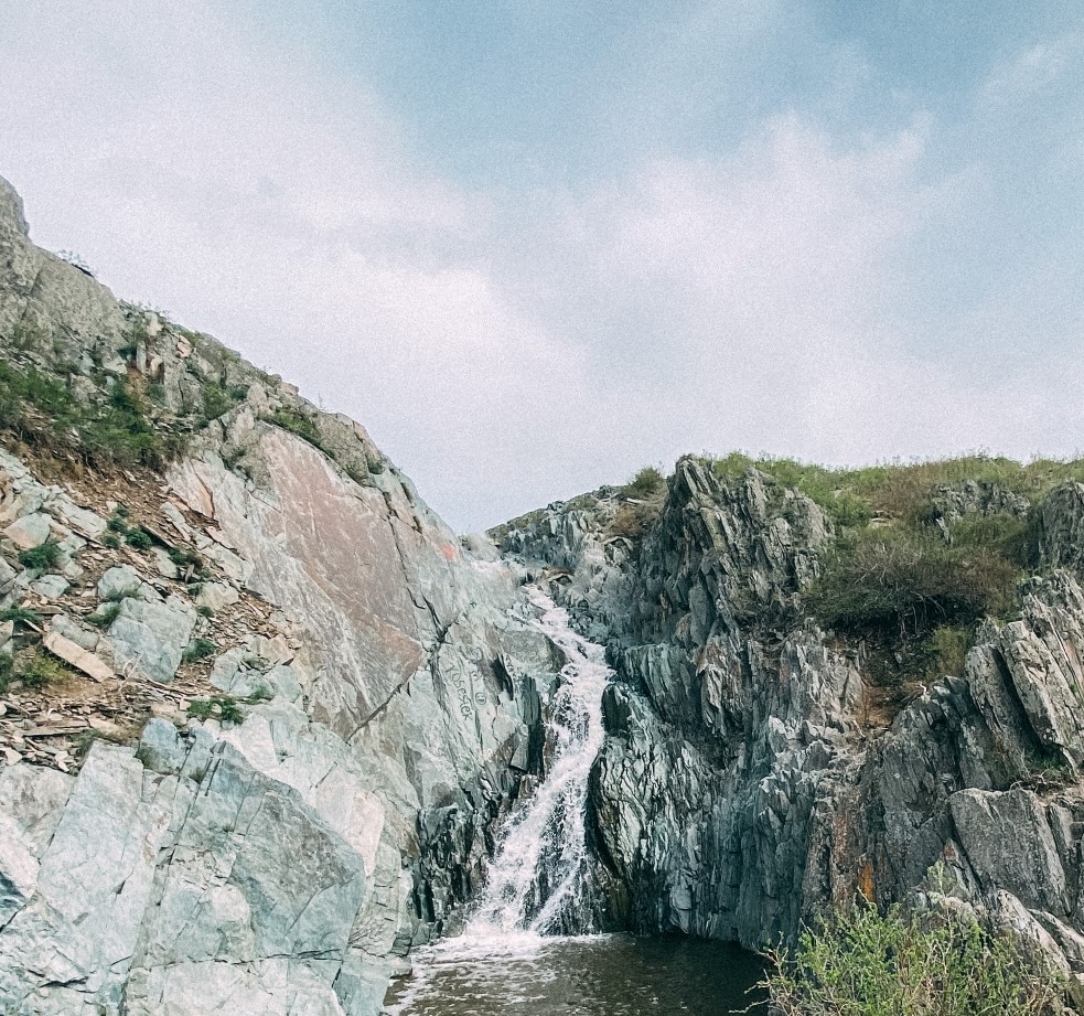 The «Wolf» waterfall